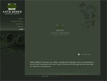 Tablet Screenshot of katieweberlandscapedesign.com